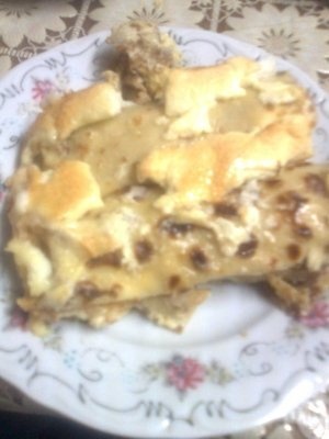 Clatite cu branza dulce si sos de vanilie la cuptor