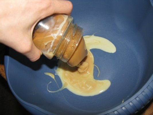 Inghetata de sirop de artar cu bucati crocante de caramele