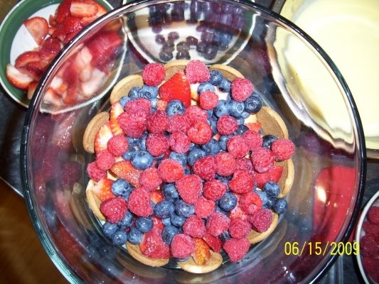 Lemon-Berry Triffle -   Desert cu fructe