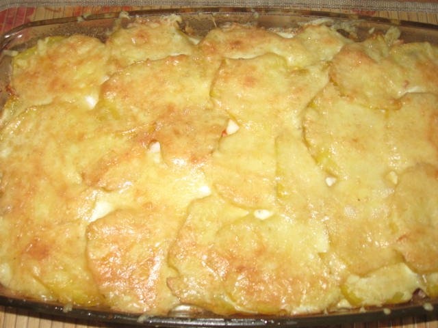 Cartofi taranesti  la cuptor