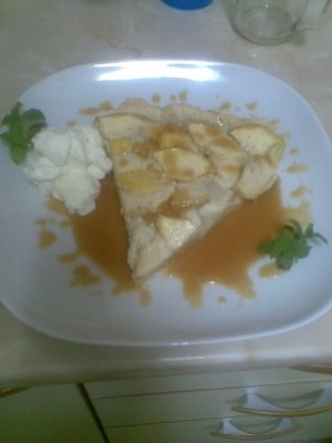 TARTA CU MERE SI MANGO