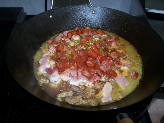 Tigaie picanta cu mamaliguta ( senzatii gustative!!!)