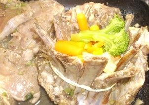 Coronita de Miel si bucati de pulpa la cuptor