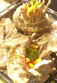 Coronita de Miel si bucati de pulpa la cuptor