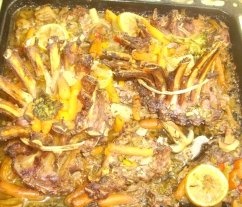 Coronita de Miel si bucati de pulpa la cuptor