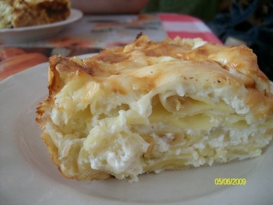 Raviolli cu branza la cuptor