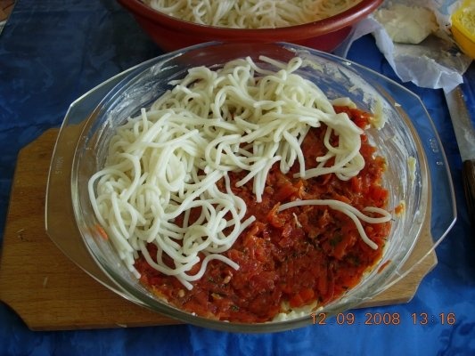 Legume cu paste la cuptor