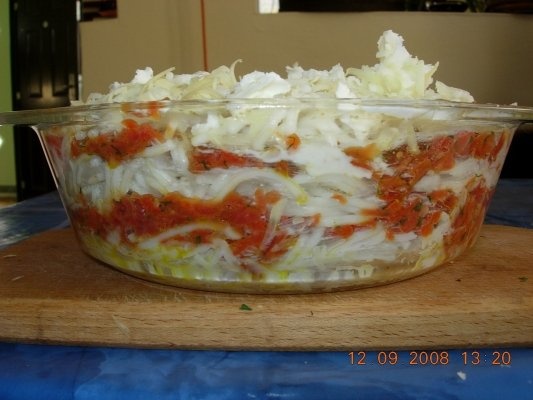 Legume cu paste la cuptor