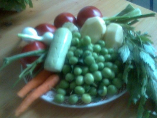 Ciorbita de legume cu corcoduse