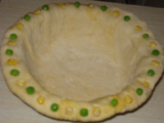 Ciorba de vacuta in farfurie comestibila