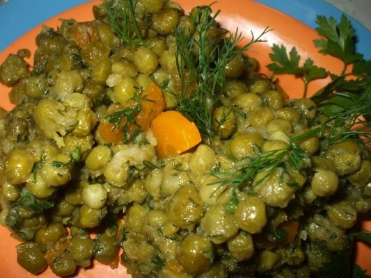 Mazare sote cu rasol de jambon