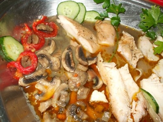 Ciuperci champignon al dente