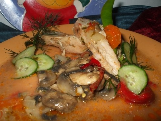 Ciuperci champignon al dente