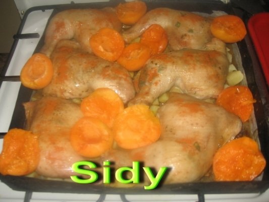 Pulpe de pui glazurate