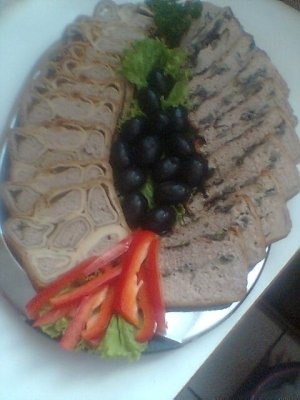 Rulada de carne cu ciuperci