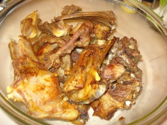 Coaste de miel cu mamaliguta