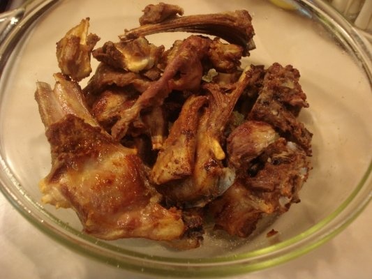 Coaste de miel cu mamaliguta