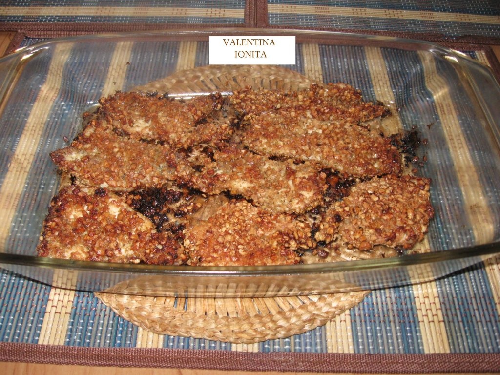 Piept de pui cu alune