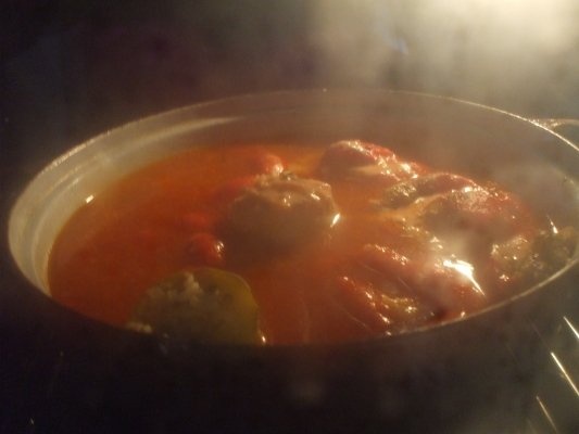 Ardei umpluti cu ciuperci