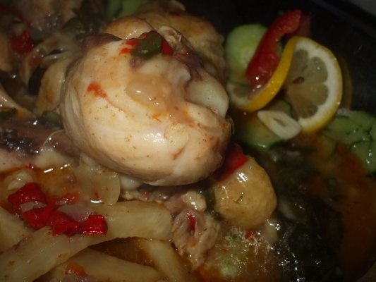 Ciocanele de pui cu telina