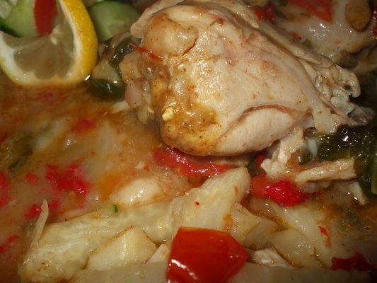 Ciocanele de pui cu telina