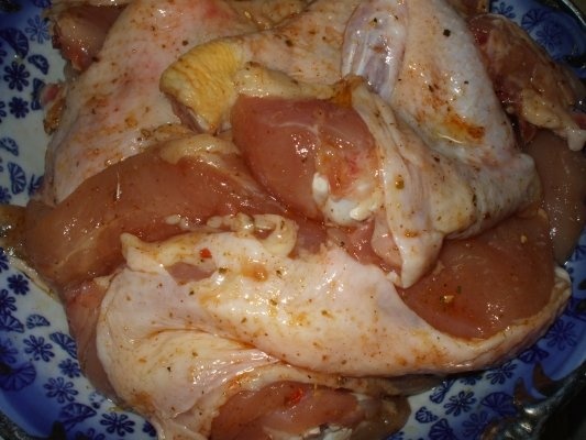 Ciocanele de pui cu spanac