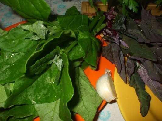 Ciocanele de pui cu spanac