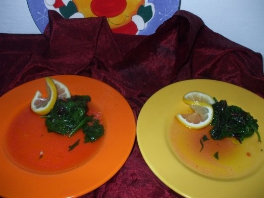 Ciocanele de pui cu spanac