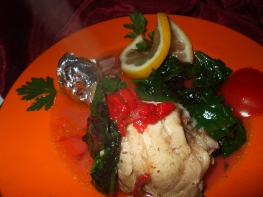 Ciocanele de pui cu spanac