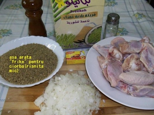 Ciorba de frike(specific arab)