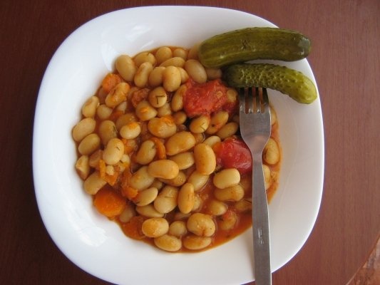 Iahnie de fasole boabe