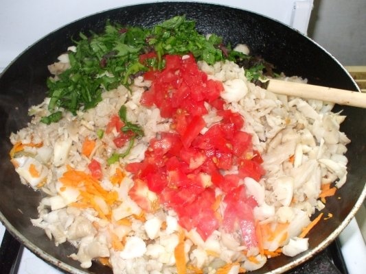 Sarmalute cu ciuperci in foi de vita