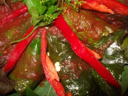 Sarmalute cu ciuperci in foi de vita