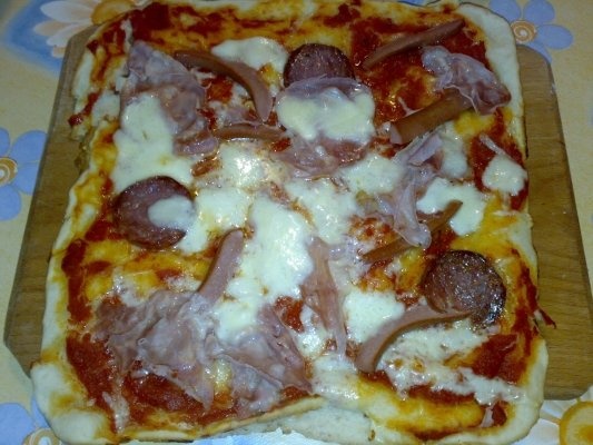 Pizza la microunde