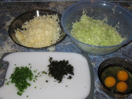 Chiftelute din dovlecei