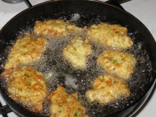 Chiftelute din dovlecei