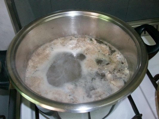 CIORBA DE CARTOFI,CU IAURT