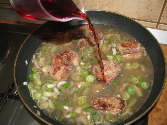 Peste cu ghimbir si sos caramel