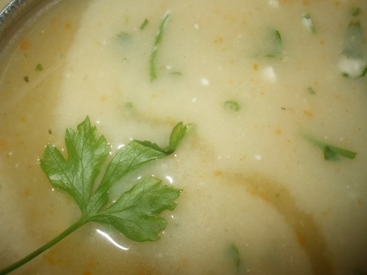 Supa de legume cu lapte si smantana