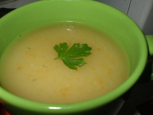 Supa de legume cu lapte si smantana