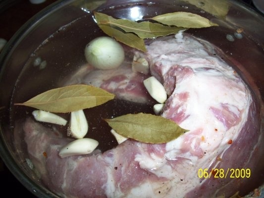 Pork baby-back ribs - Costite de porc