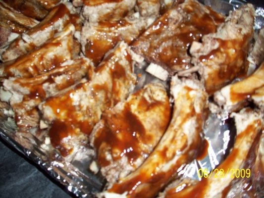 Pork baby-back ribs - Costite de porc