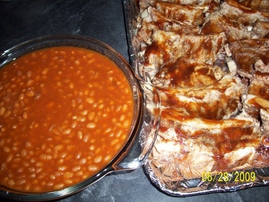 Pork baby-back ribs - Costite de porc