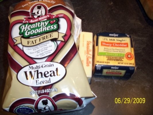 Grilled cheese sandwich