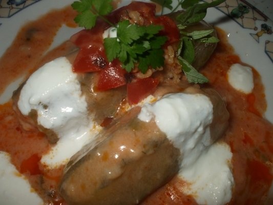 Castraveti umpluti cu afumatura