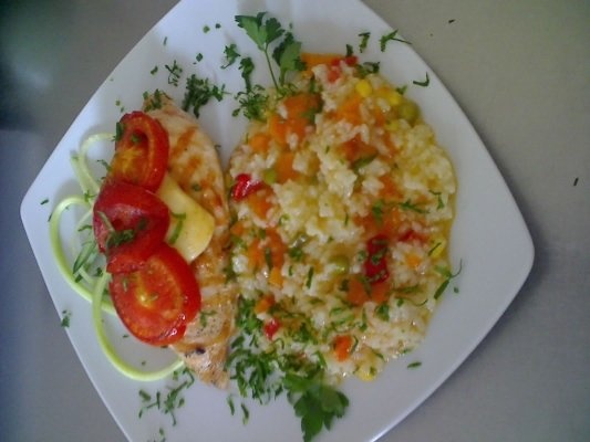 Piept de pui valdostana