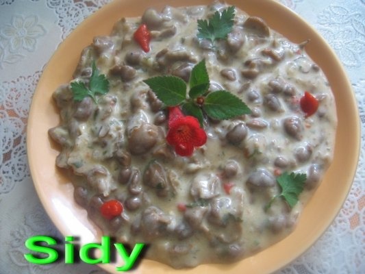 Ciulama din bureti de roua