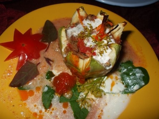 Dovlecei - nuferi - cu curcan