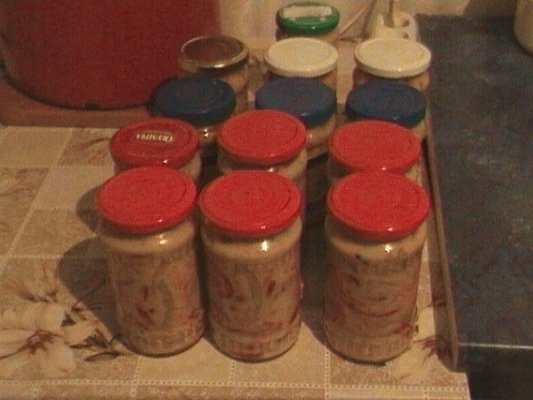 Salata asortate de iarna cu maioneza din mustar