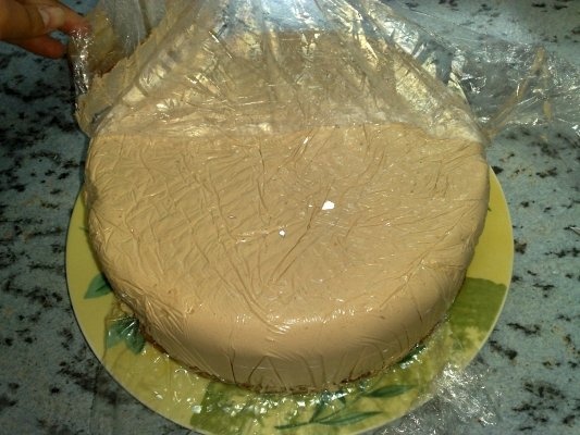 Tort cu mousse de ciocolata